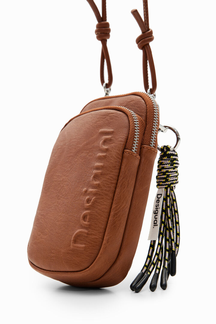Leather-effect wallet phone pouch | Desigual