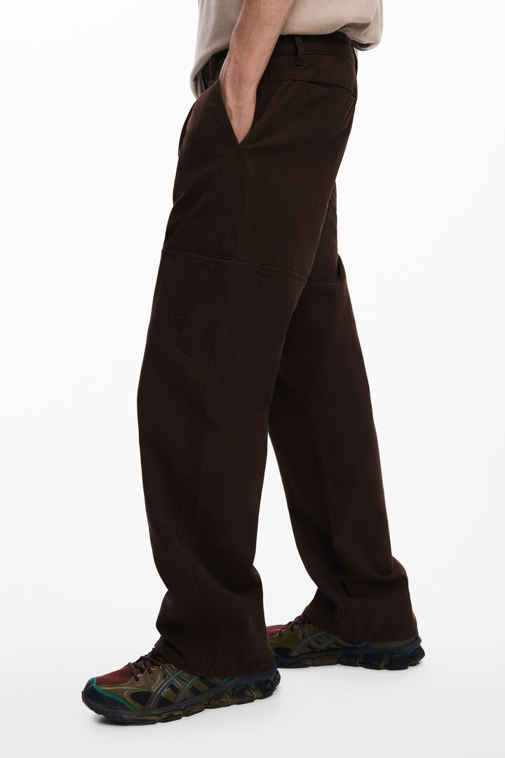 Pantalón largo parche | Desigual