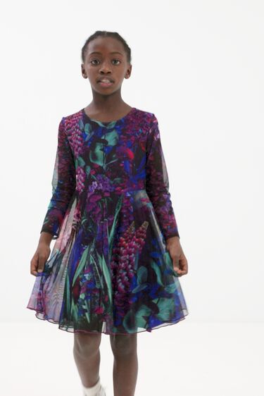 Tulle fantasy dress | Desigual