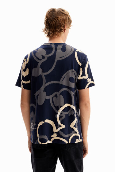 Arty T-shirt met Mickey Mouse | Desigual