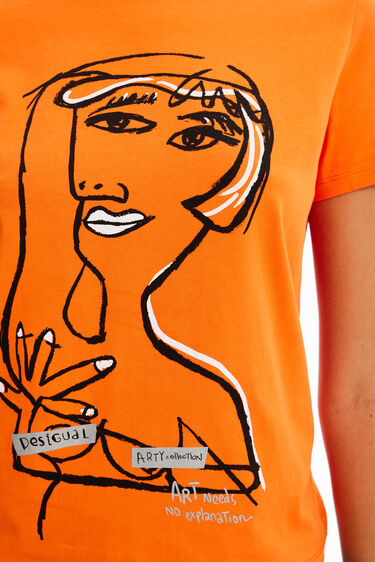 Samarreta cara arty | Desigual