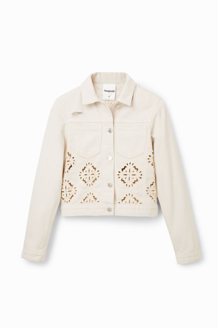 Die-cut denim jacket | Desigual