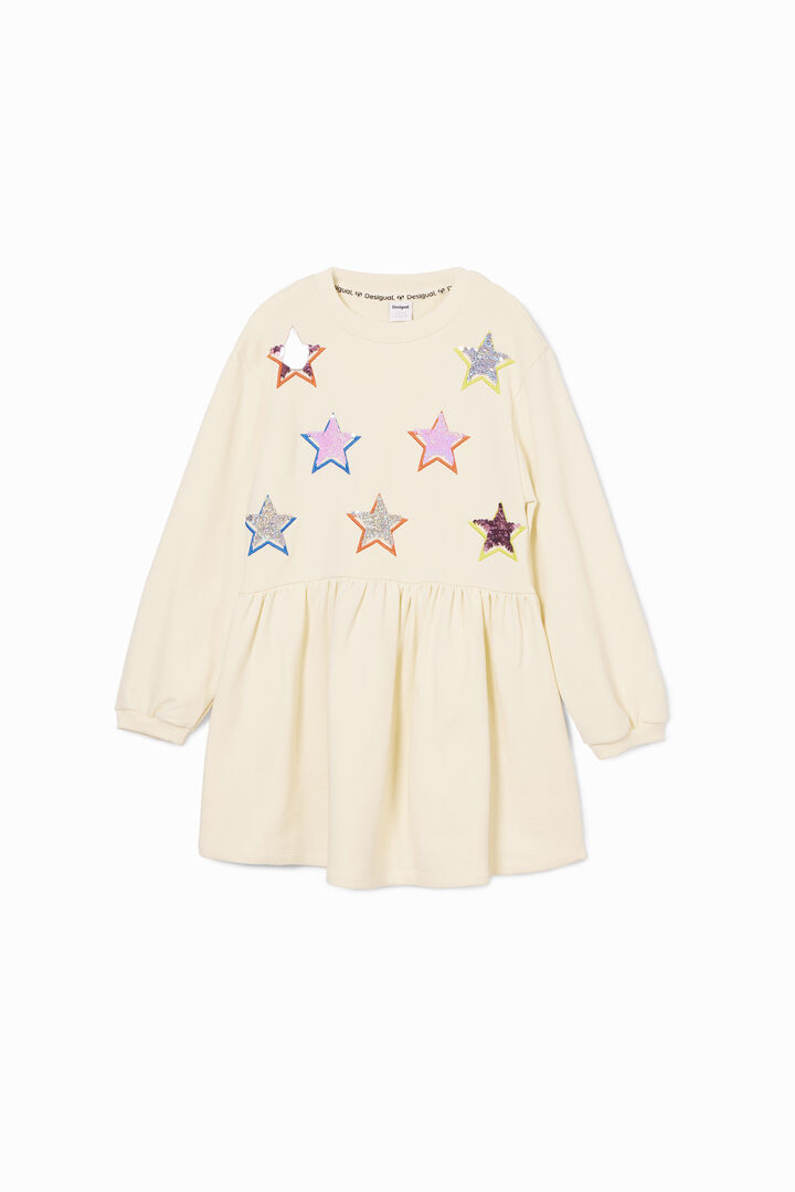Star sweatshirt dress | Desigual