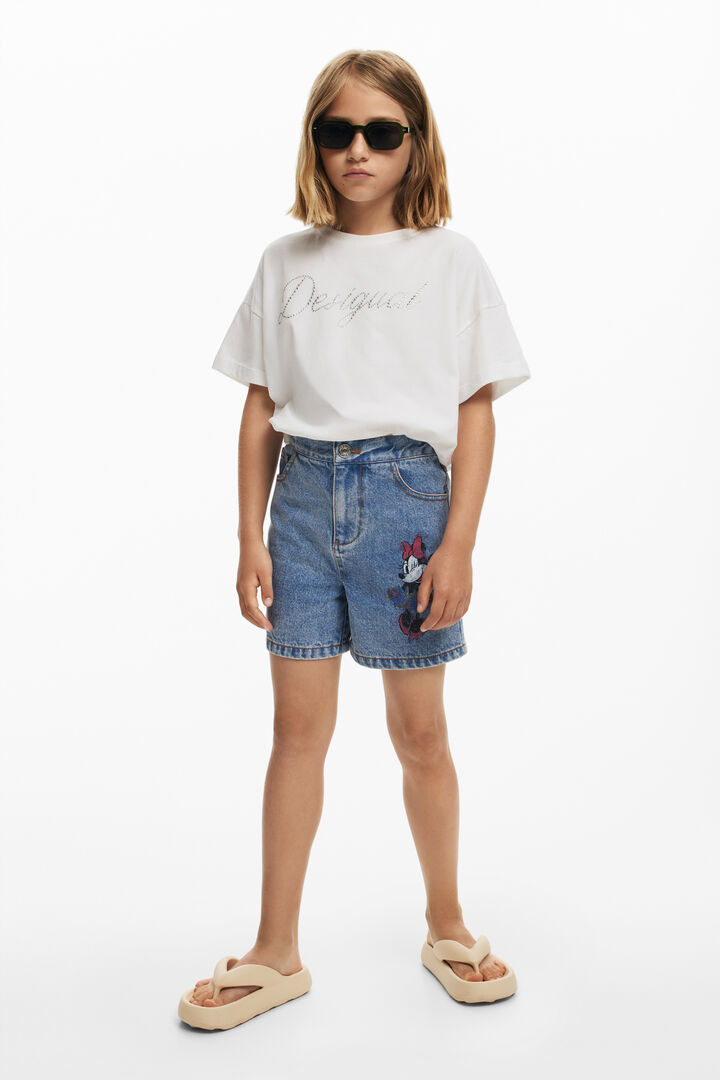 Minnie Mouse™ denim shorts | Desigual