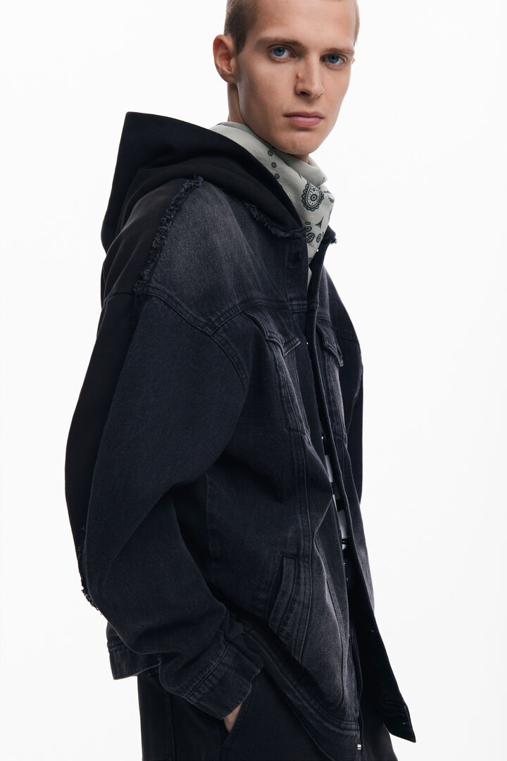 Combined denim jacket | Desigual