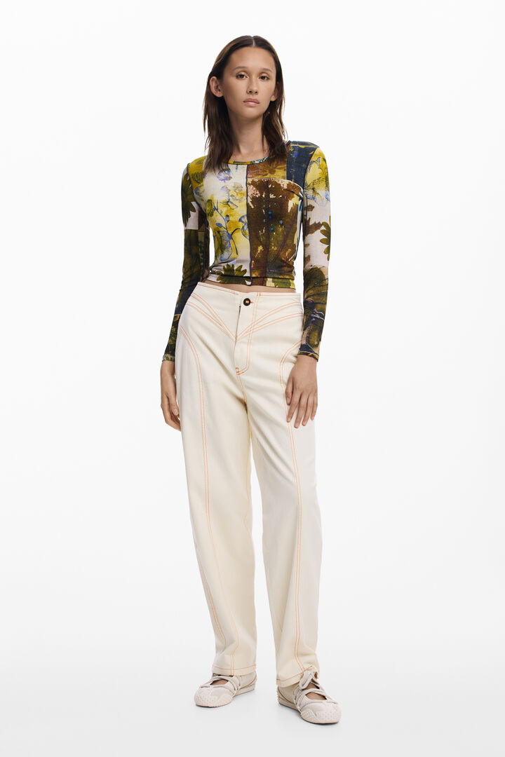 Autumn floral T-shirt | Desigual