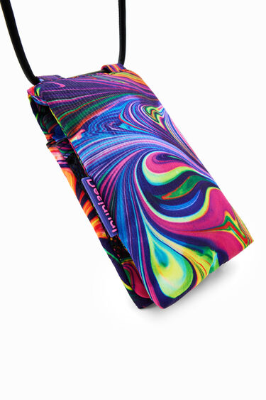 Psychedelic wallet smartphone holder | Desigual