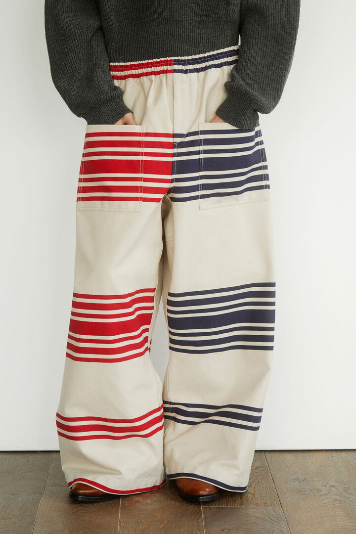 Hed Mayner striped wide-leg trousers | Desigual
