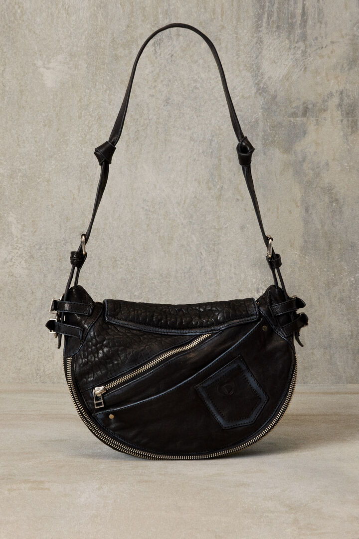 Sac moyen en cuir textures studio | Desigual