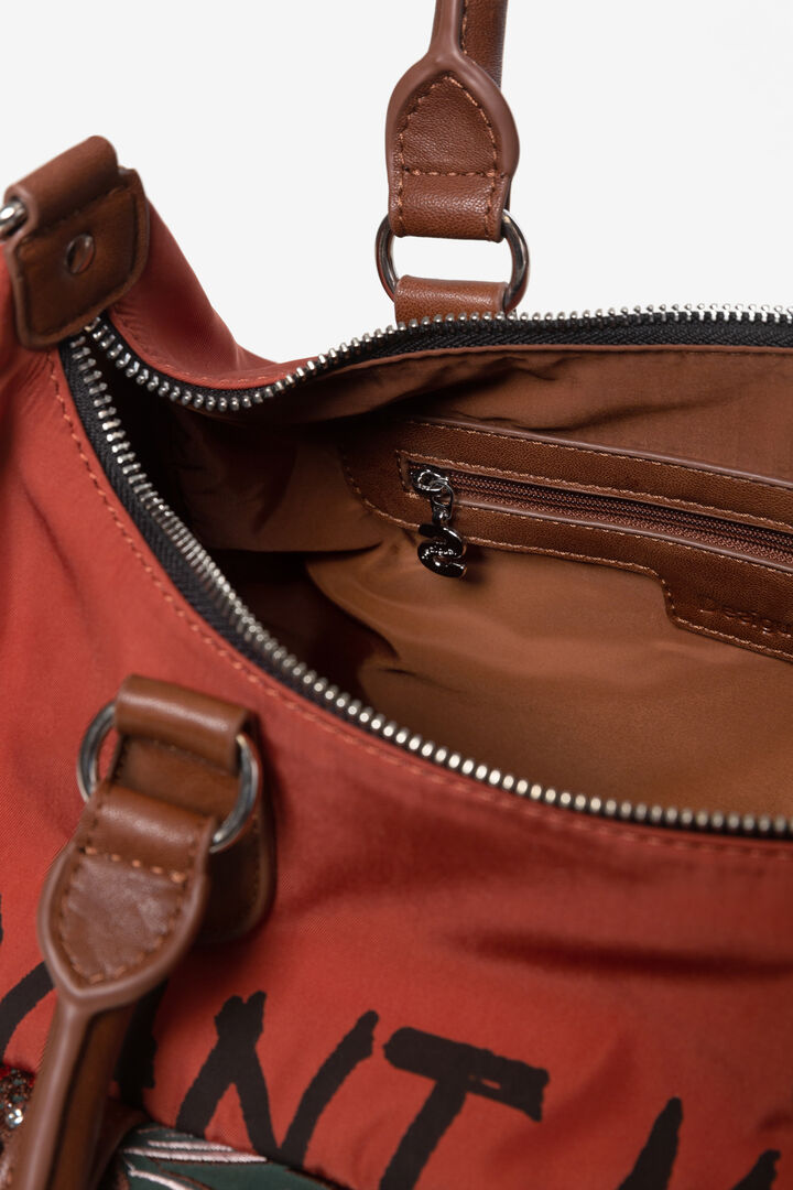 Shoulder bag with side pockets | Desigual