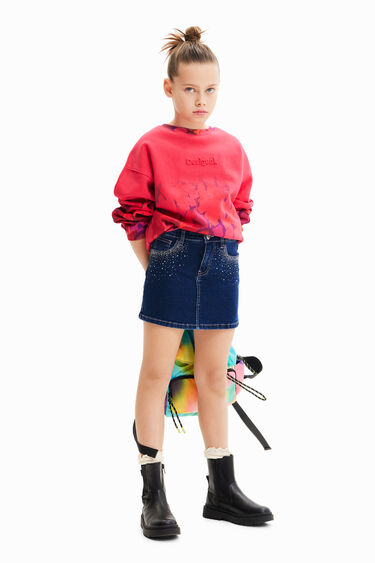 Minifaldilla texana strass | Desigual