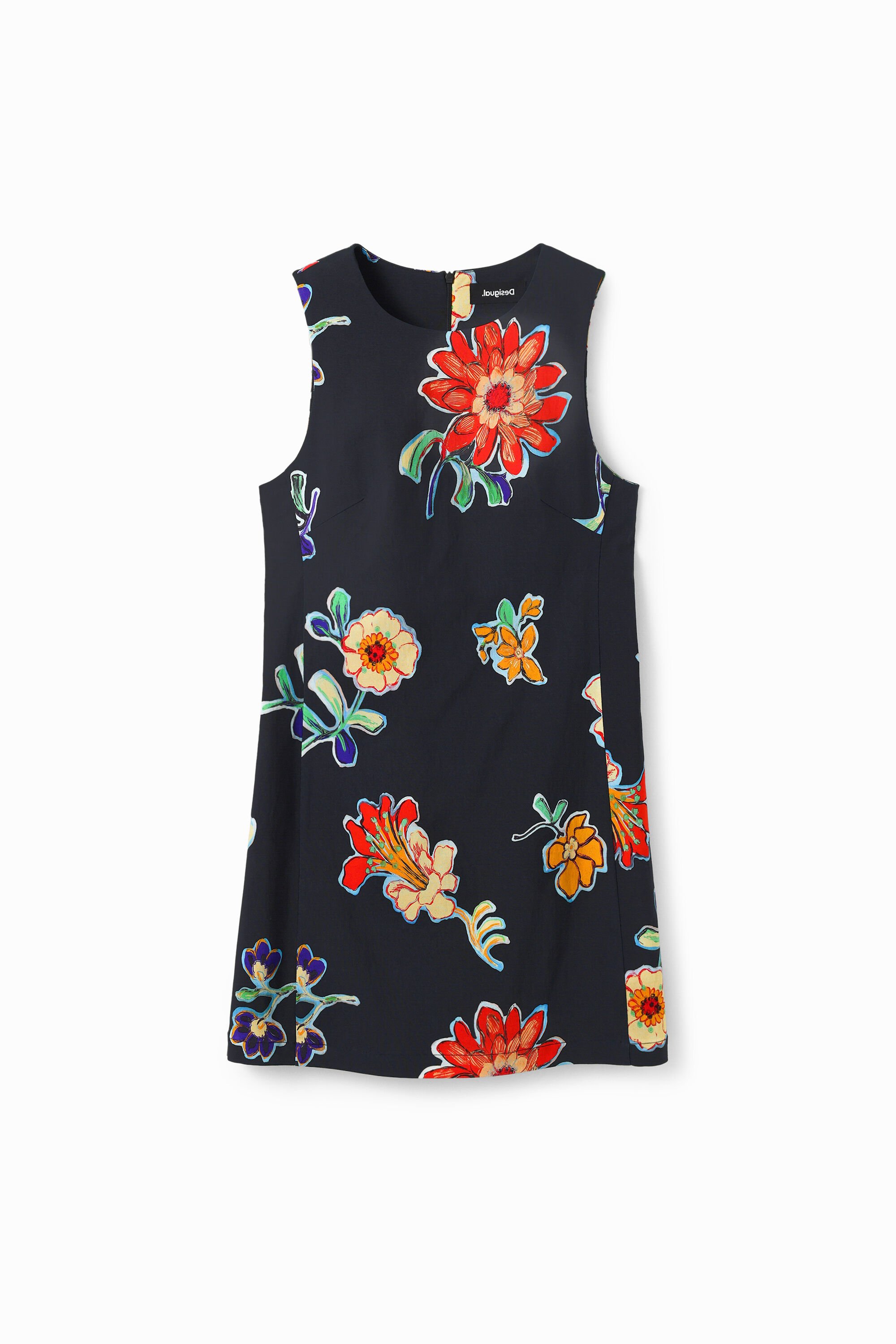 Desigual Short slim floral dress