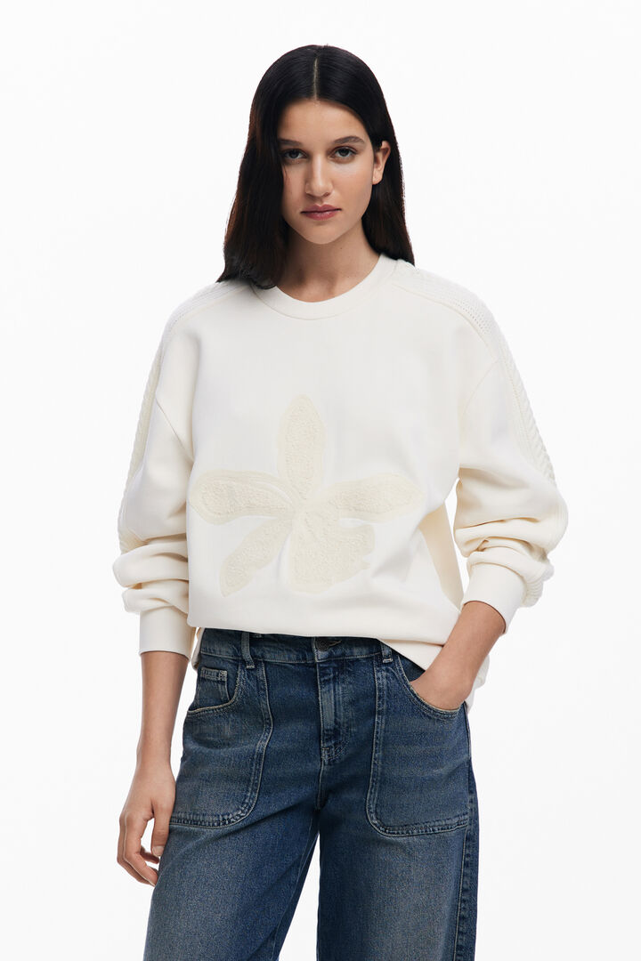 Floral sweatshirt