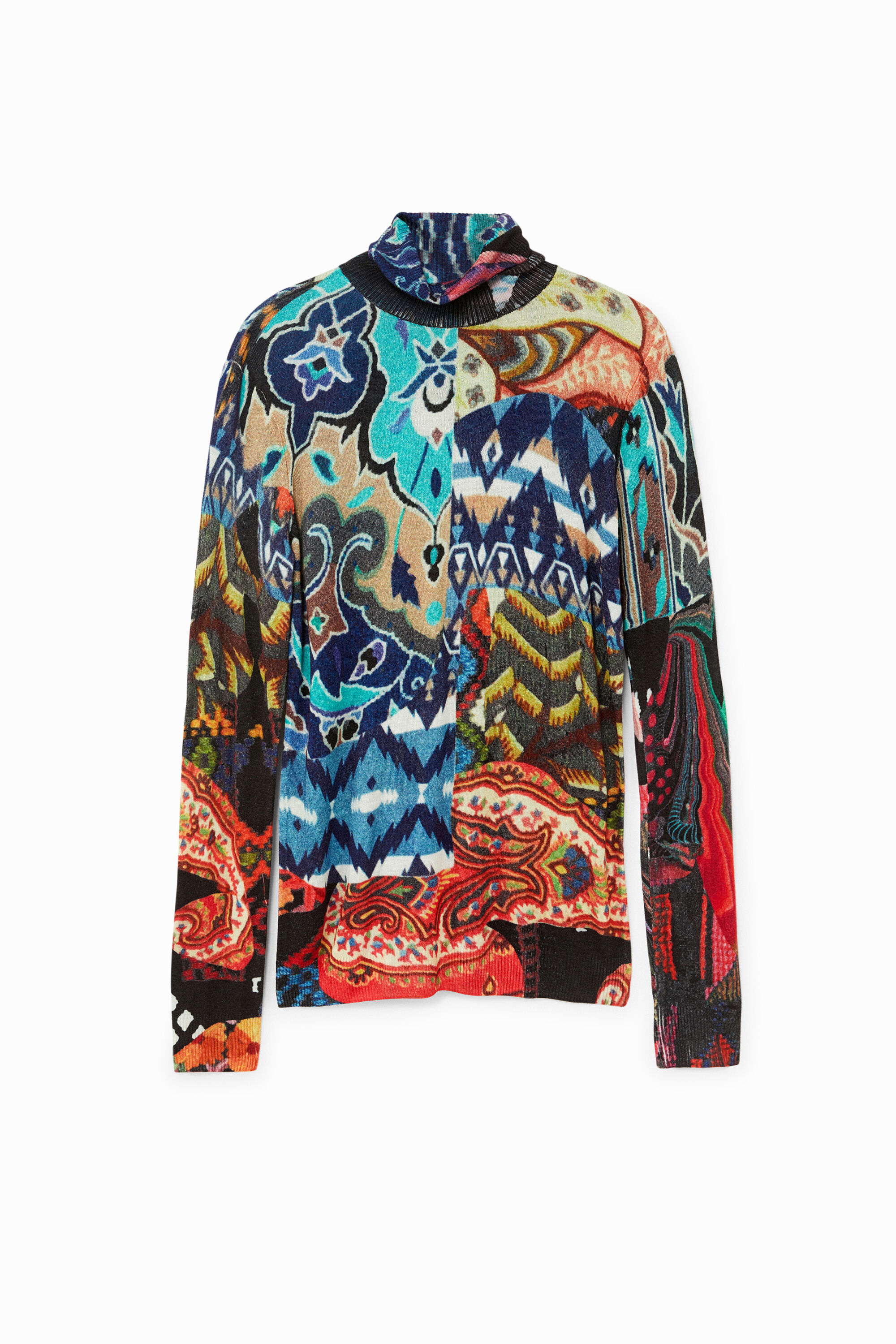 Pull maille boho - DESIGNED BY M. CHRISTIAN LACROIX - Desigual - Modalova