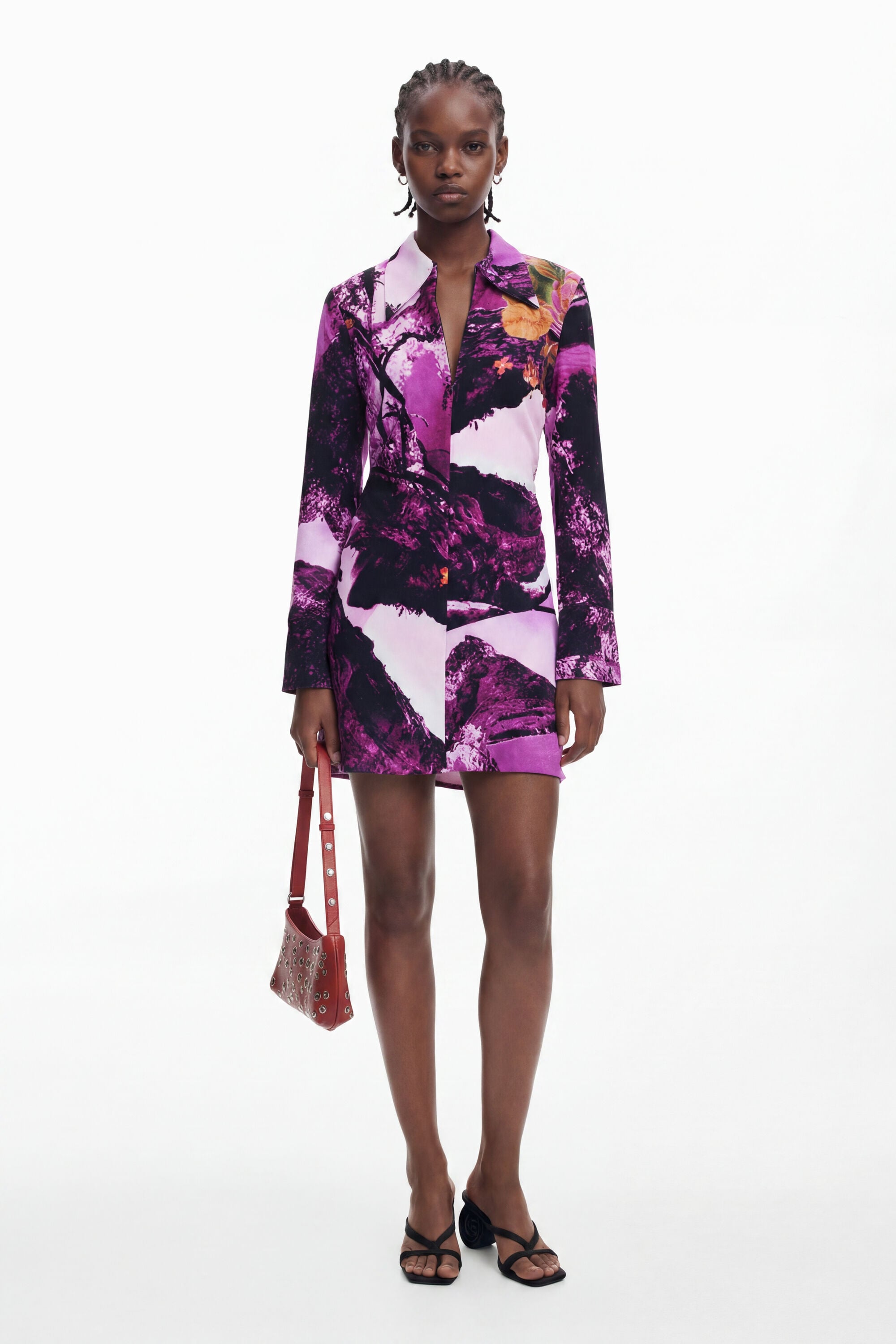 Dress designed by Mr. Christian Lacroix - RED - L