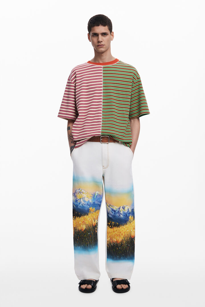 Pantalón largo paisaje | Desigual