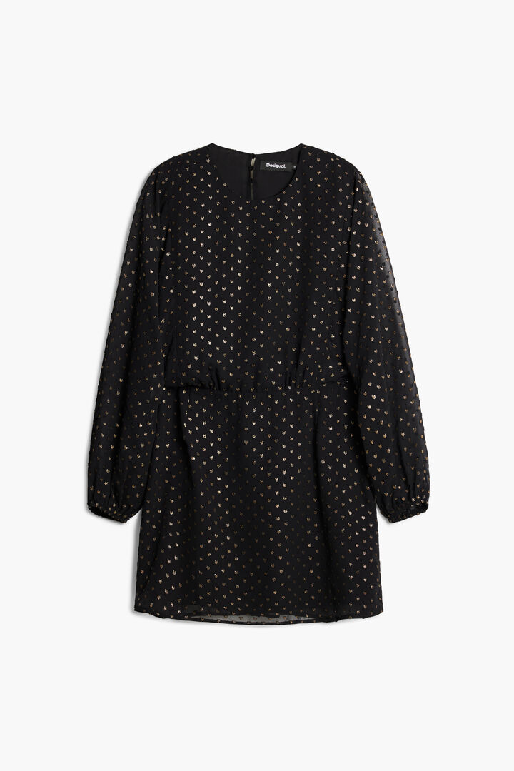 Polka dot short dress