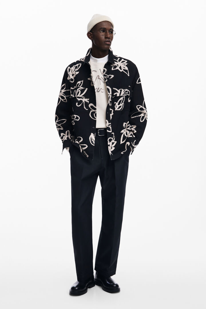 Chemise Utility à fleurs | Desigual