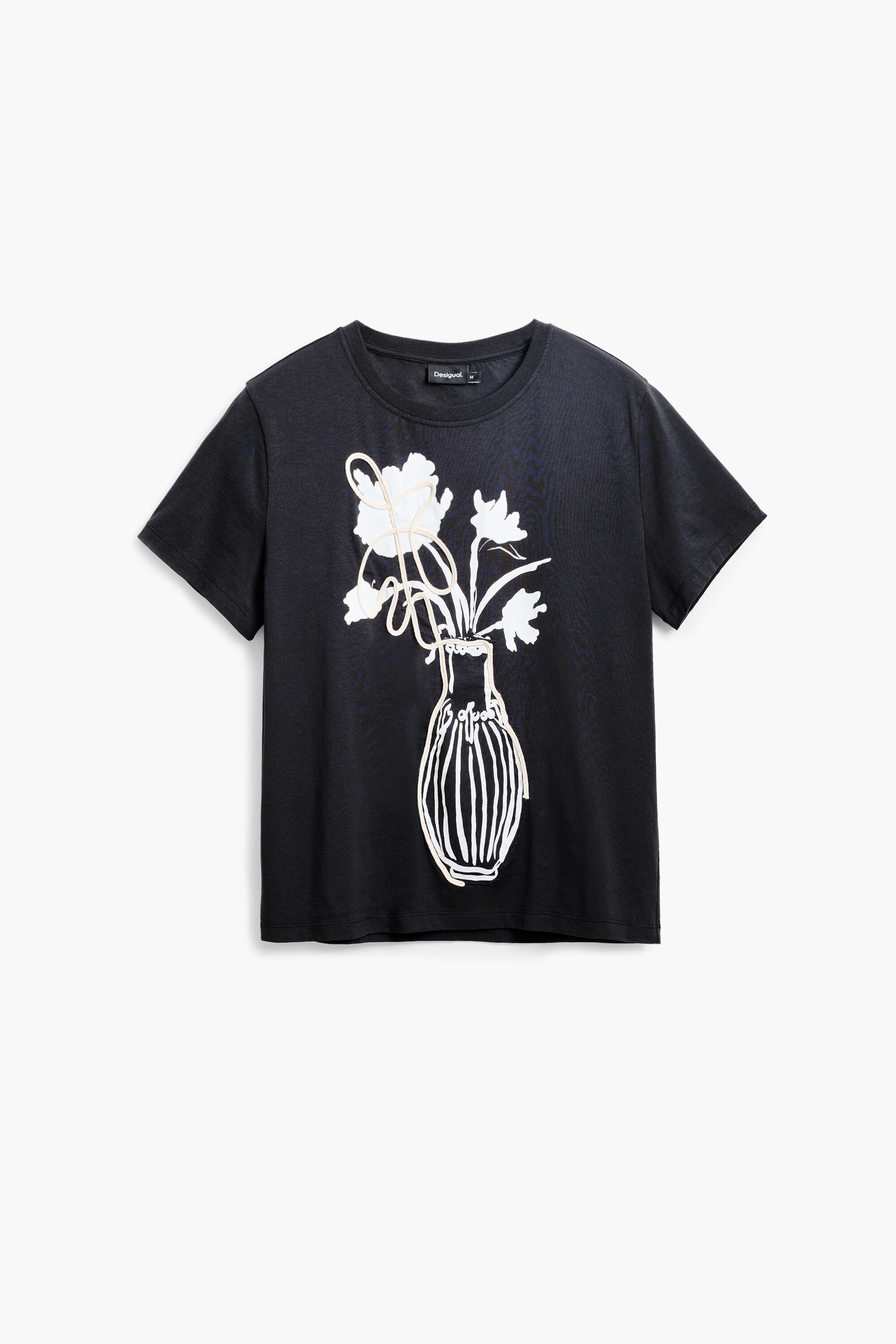 Desigual Plain vase T-shirt