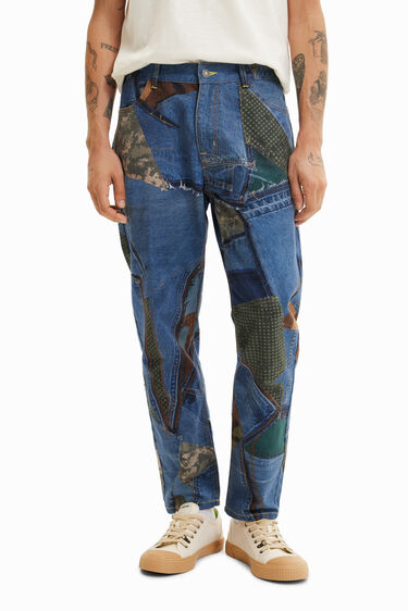 Vaqueros Relaxed patch | Desigual
