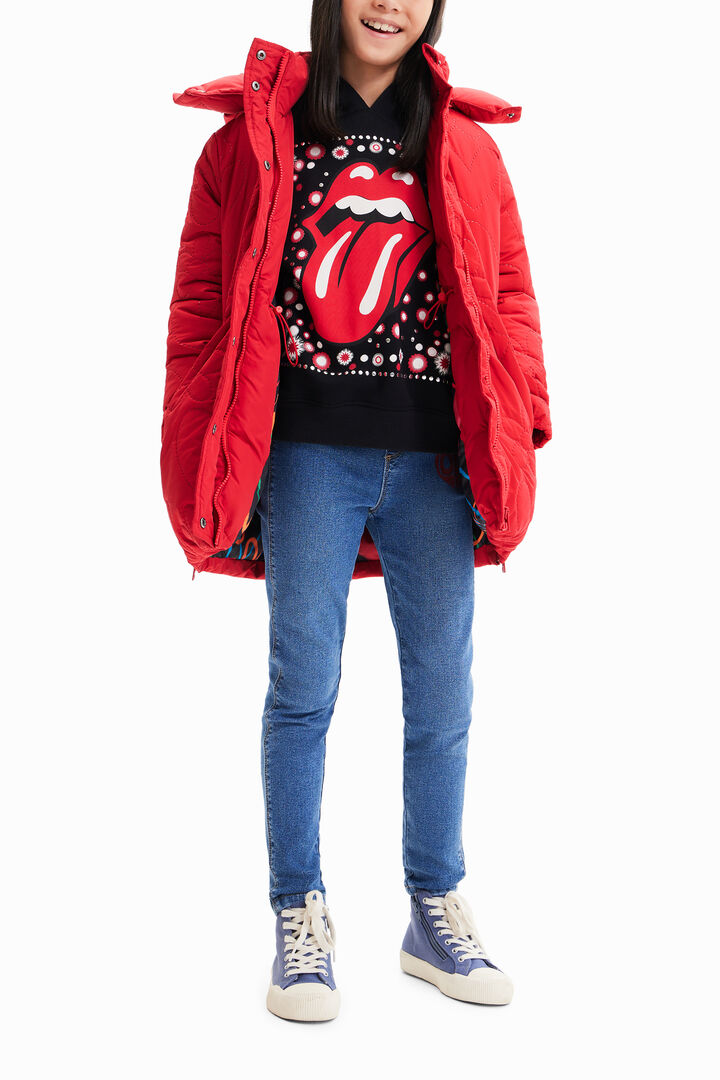 Padded heart coat | Desigual