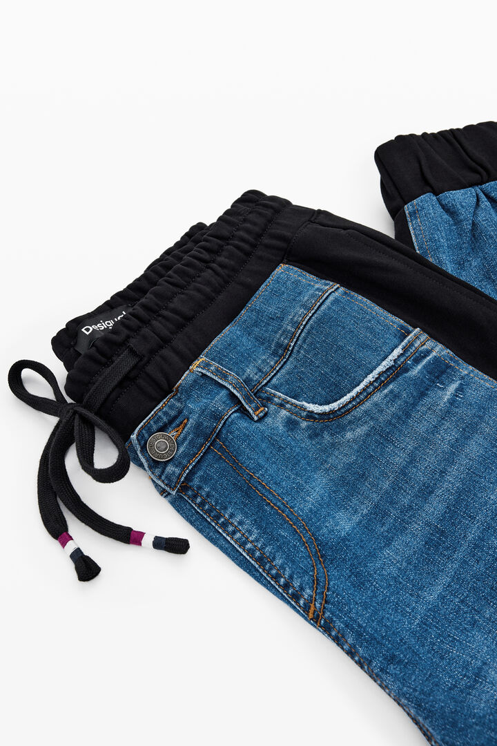 Contrast jogger jeans | Desigual