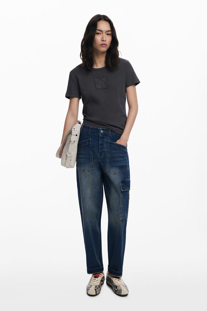 Baggy-Jeans mit Taschen