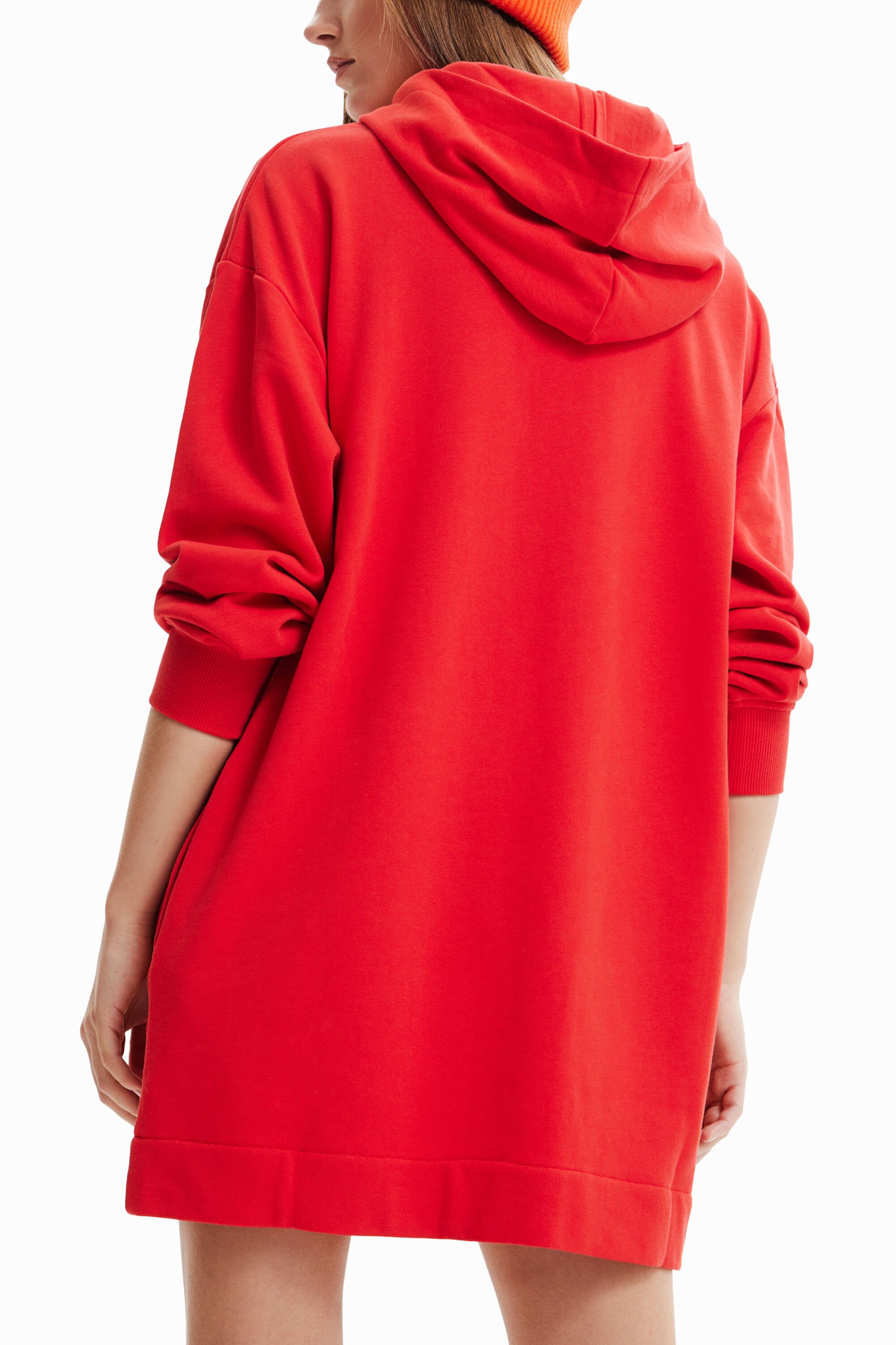 Short sweatshirt dress discount