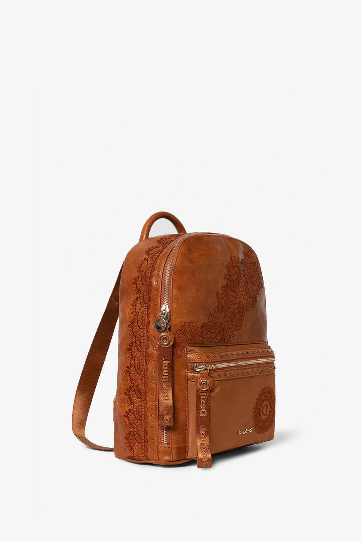 Mochila boho mandalas y flores | Desigual