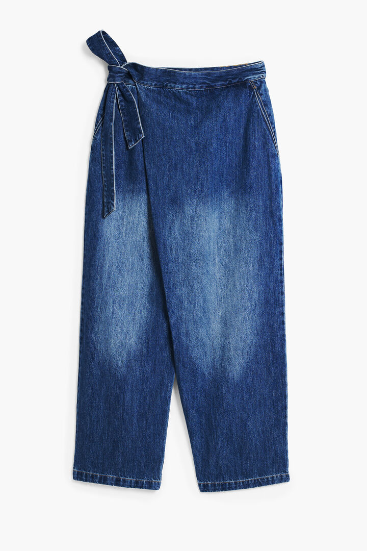 Baggy wrap-style jeans | Desigual