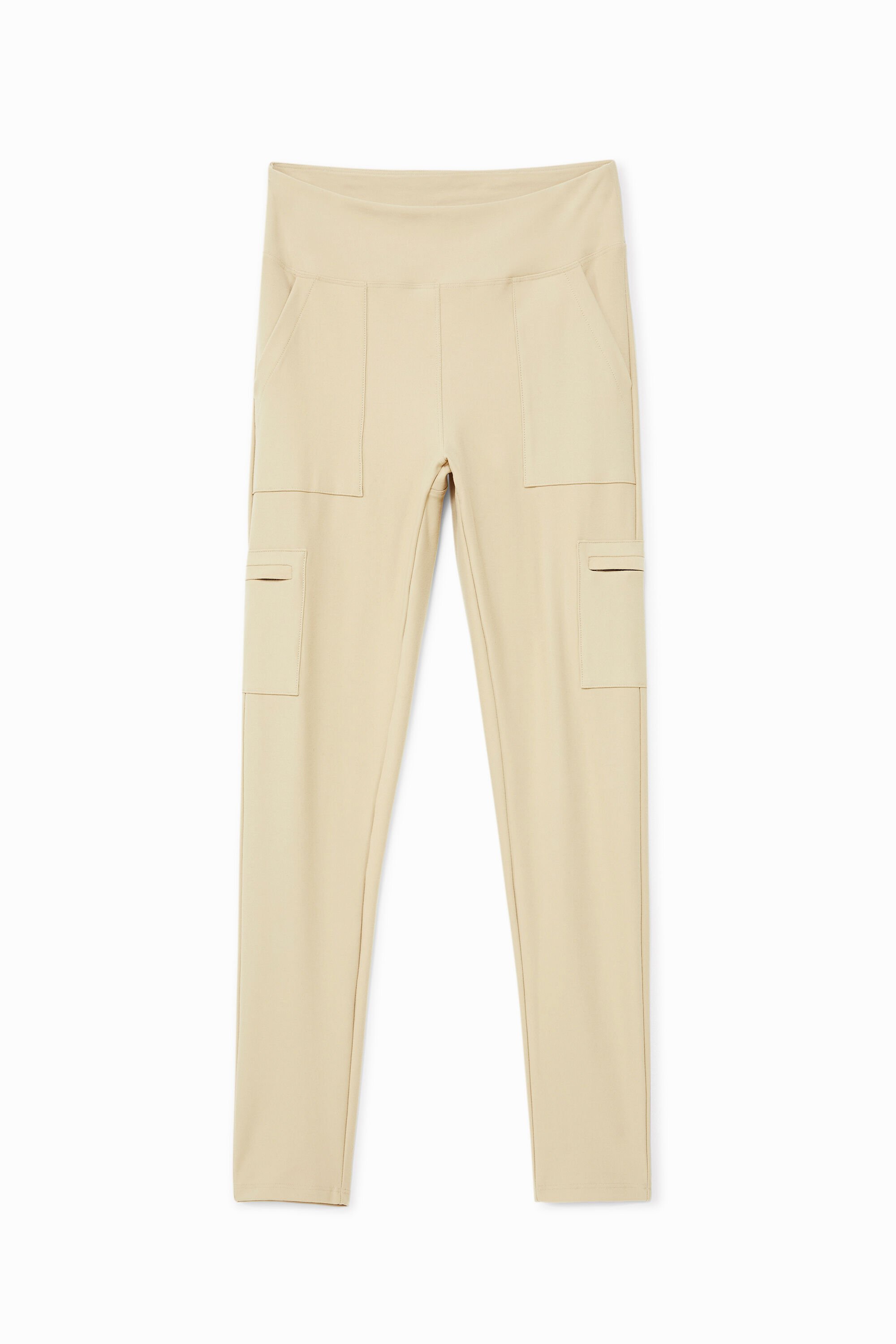 Slim leggings military