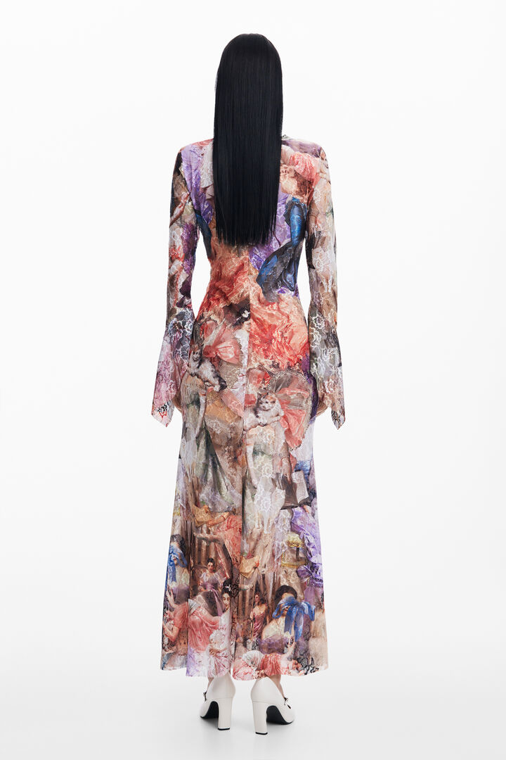 Vestido barroco María Escoté | Desigual