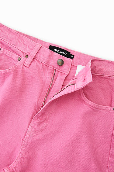 Wide-leg Pink Panther jeans | Desigual