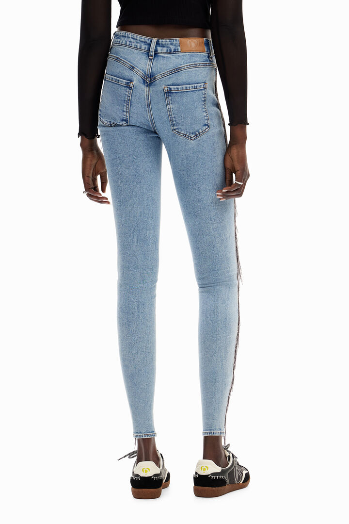 Jean skinny franges | Desigual