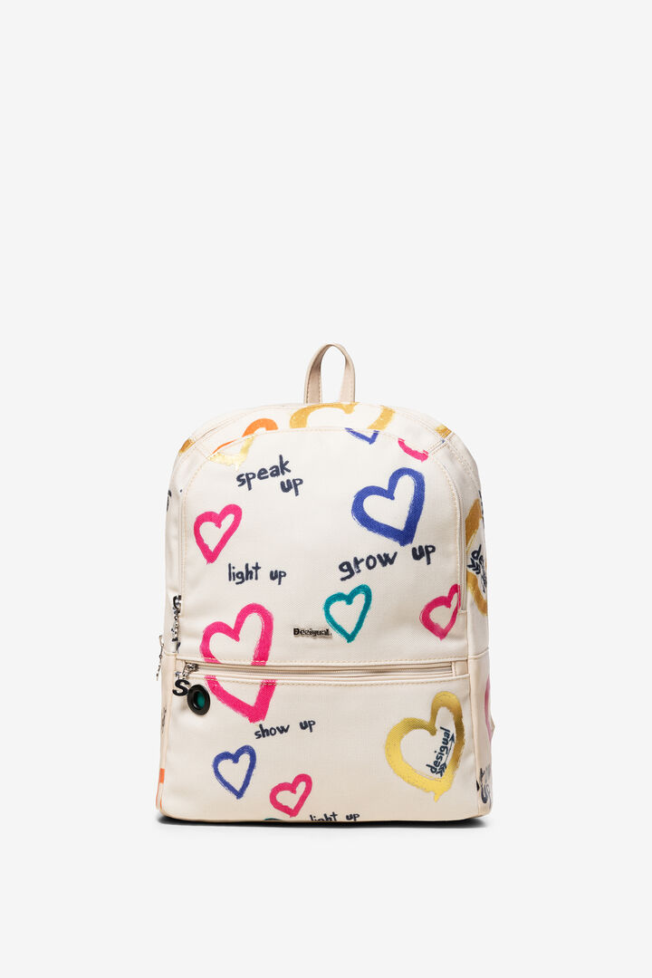White Backpack Novara | Desigual
