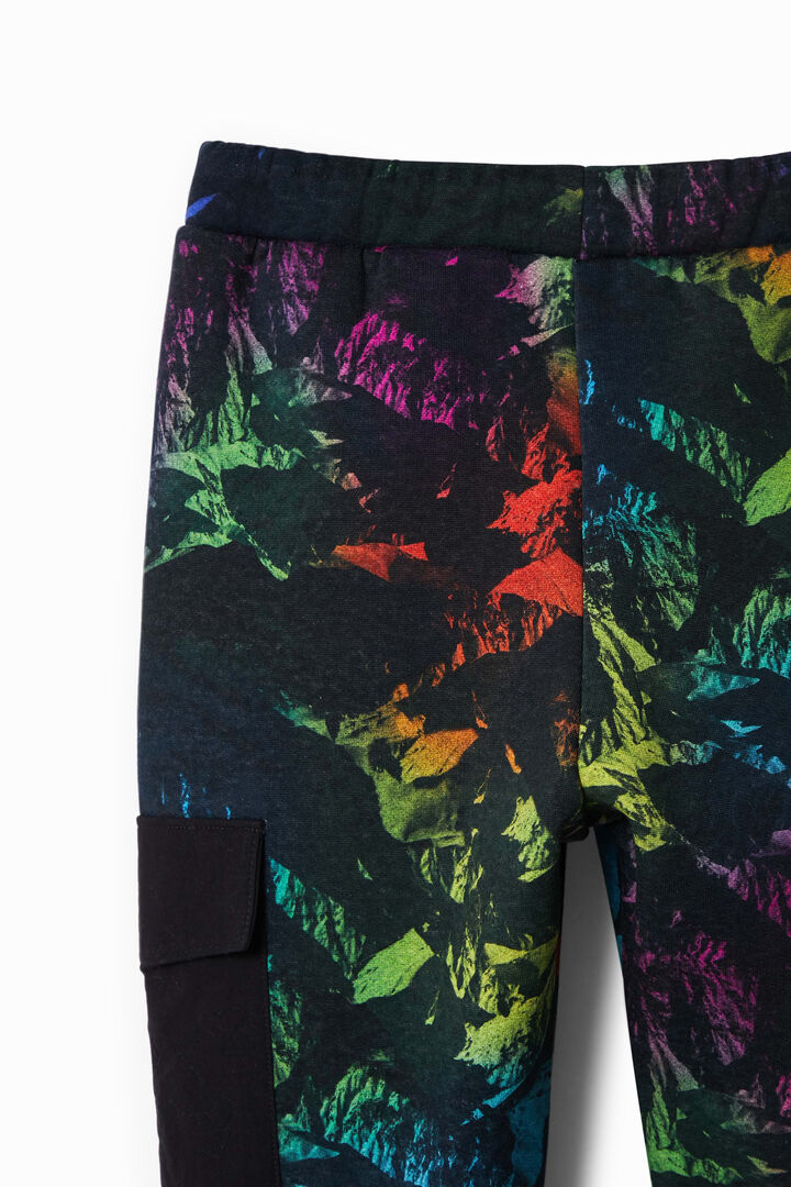 Pantalón jogger estampado digital | Desigual