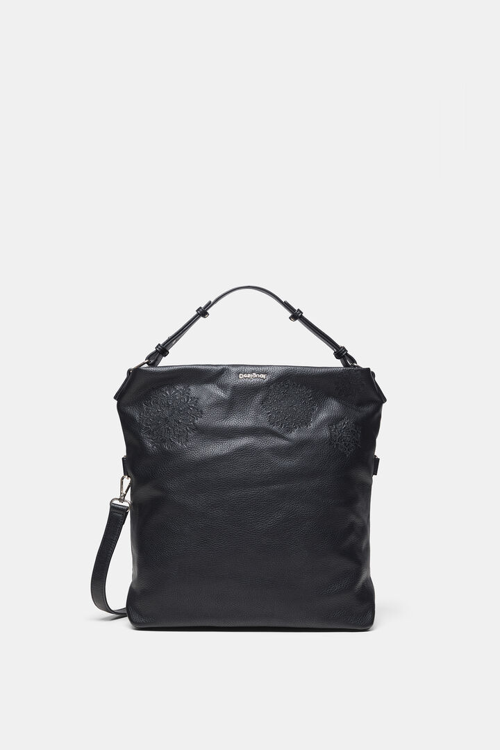 Bolso cuadrado bolsillos planos | Desigual