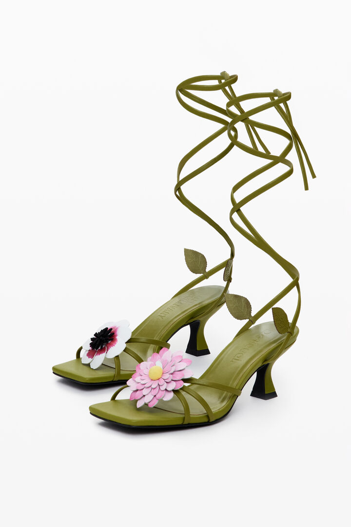 Sandale à talon fleur Tyler McGillivary | Desigual