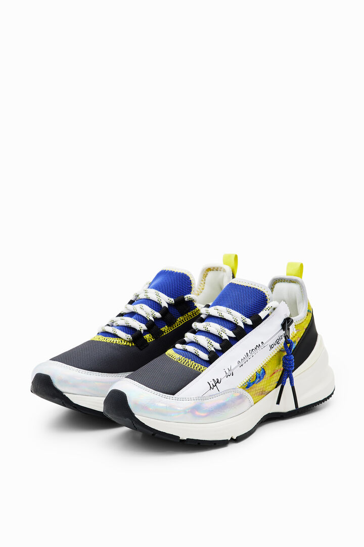 Tenisky runner patch se zipem | Desigual