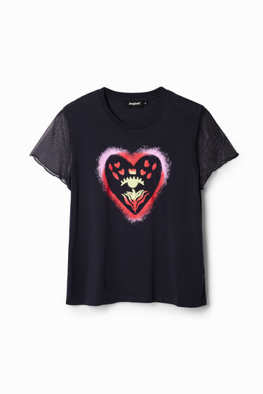 T-shirt cœur arty | Desigual