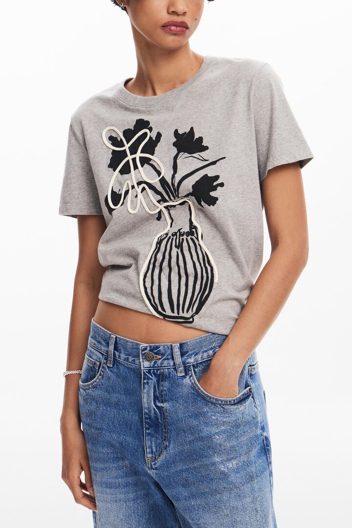 Plain vase T-shirt | Desigual