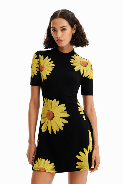 M. Christian Lacroix short daisy dress