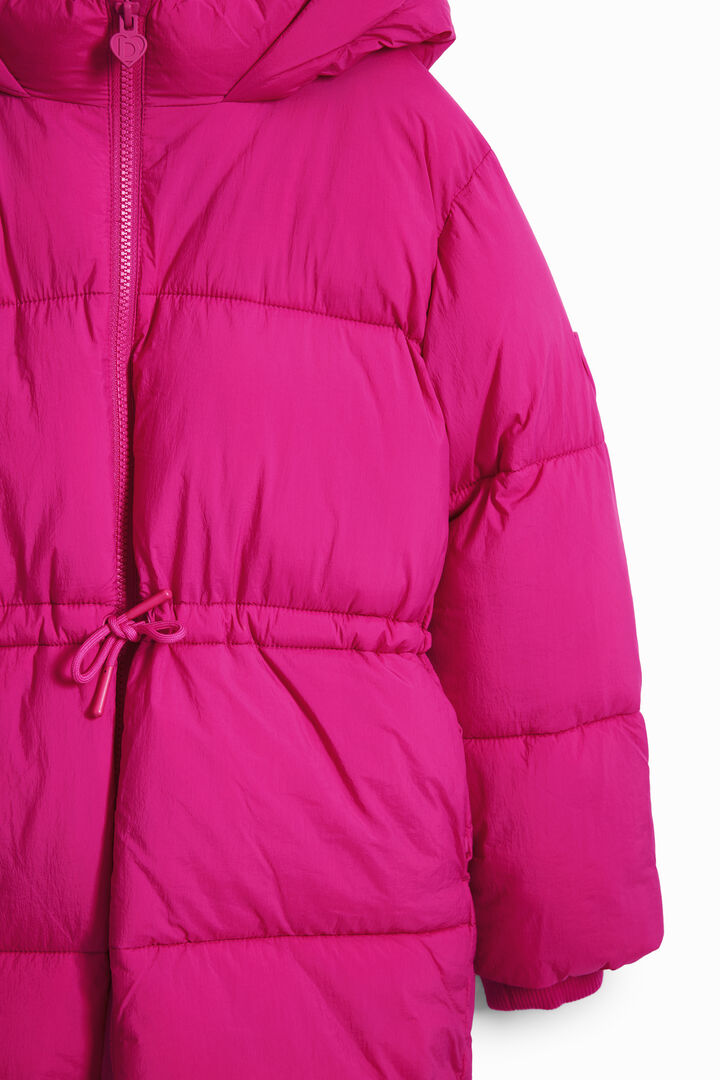 Long coat with large hood and pockets | Desigual