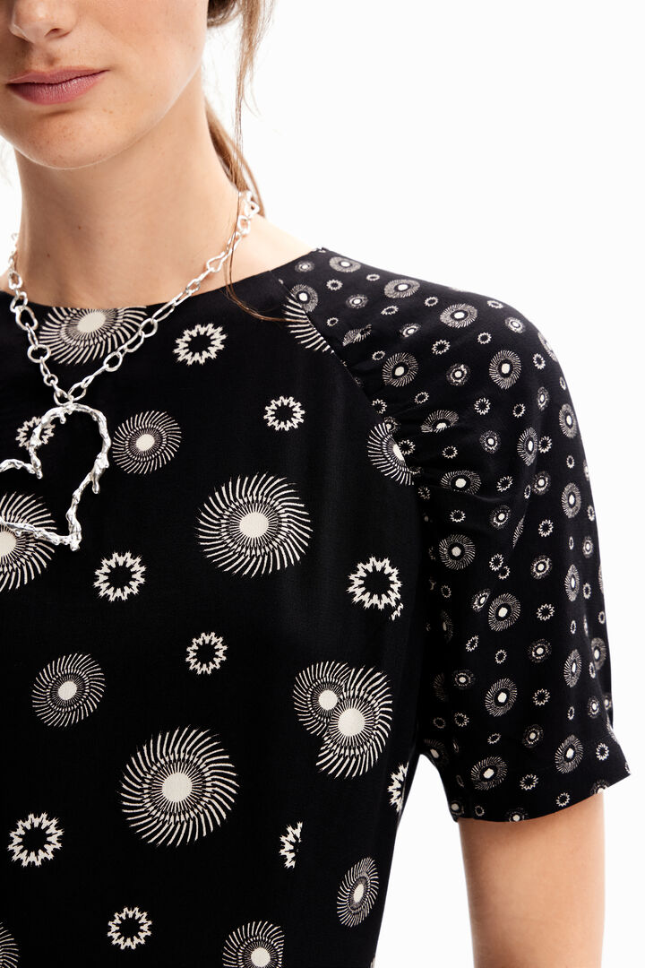 Vestido corto bicolor | Desigual