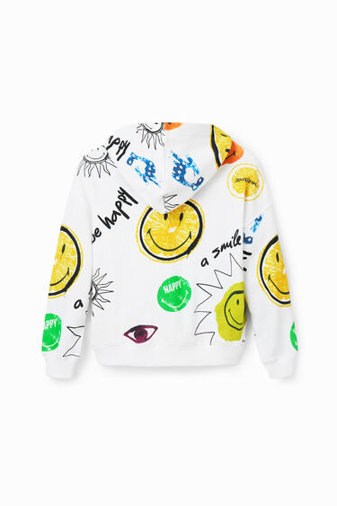 Sudadera oversize Smiley® | Desigual