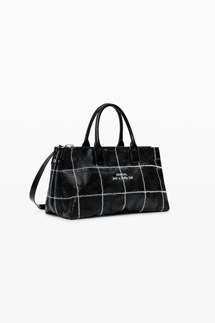 Bossa shopper brillant mitjana | Desigual