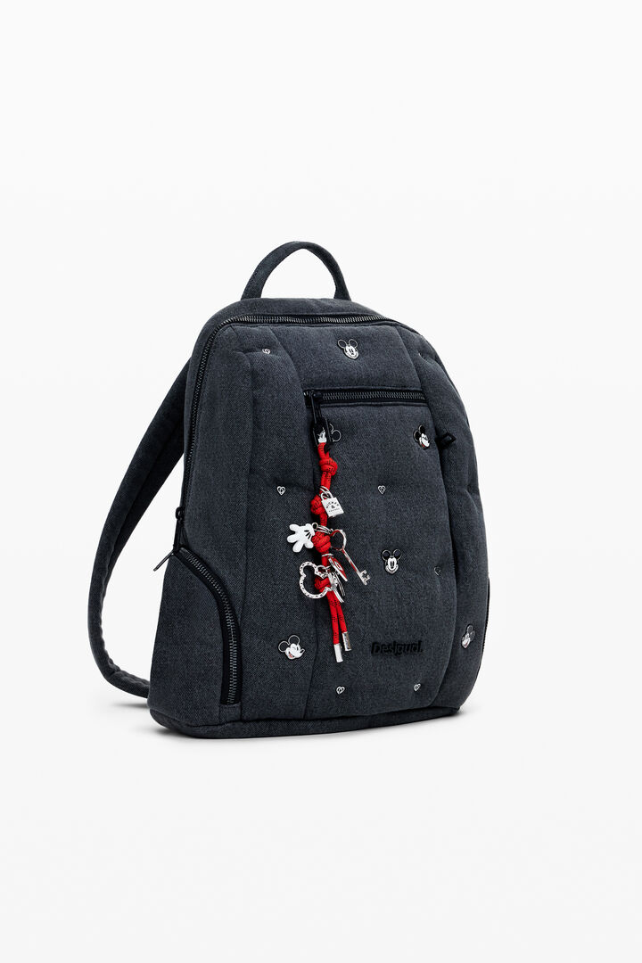 Medium Mickey™ denim backpack | Desigual
