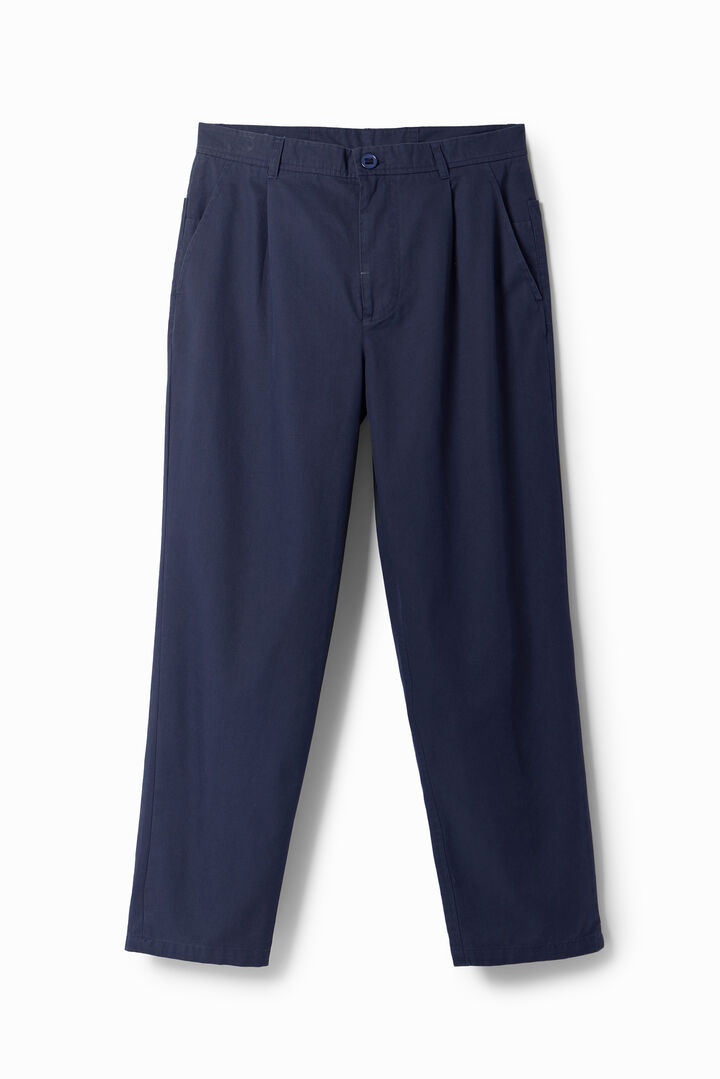 Tapered chino trousers