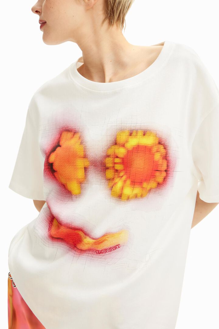 Collina Strada smiley T-shirt | Desigual