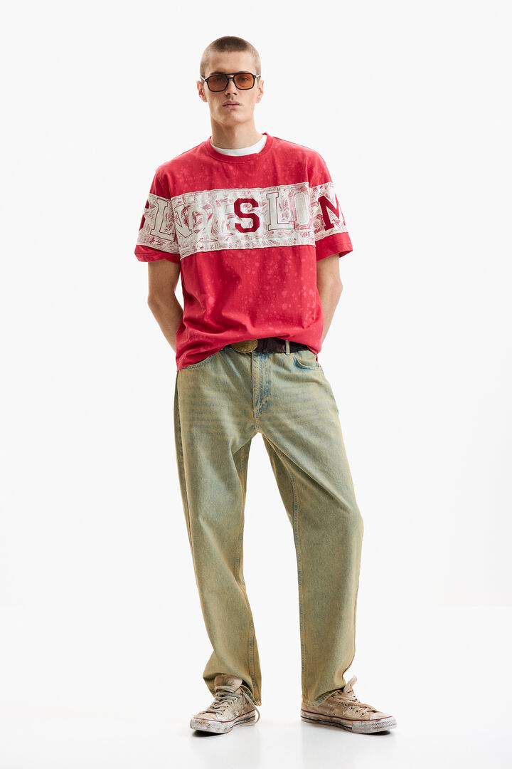 PRINTED KNIT T-SHIRT | Desigual